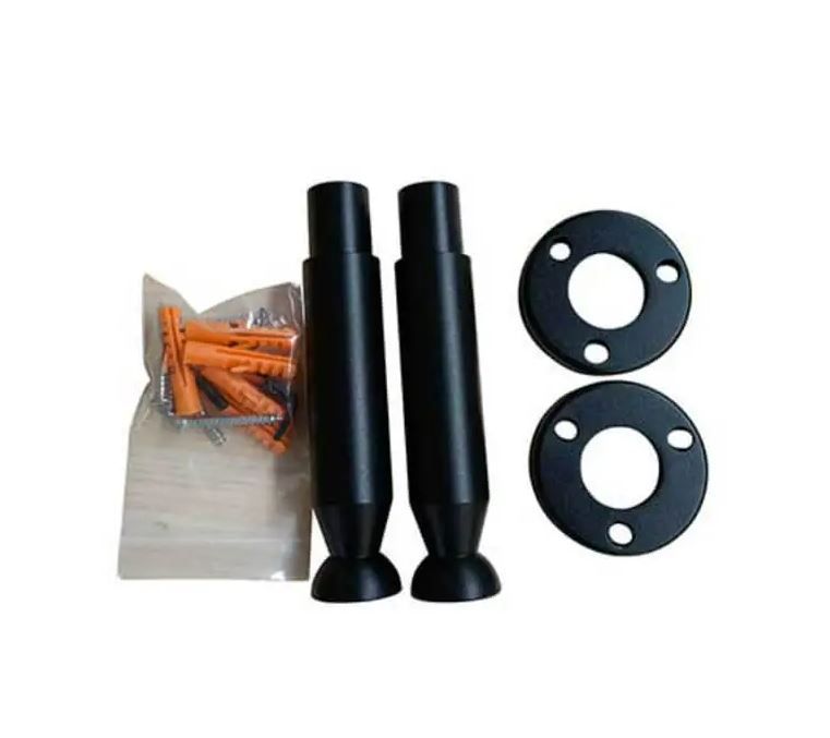 LEDCO TSG/NE GIUNTI A PARETE 2PZ NERO