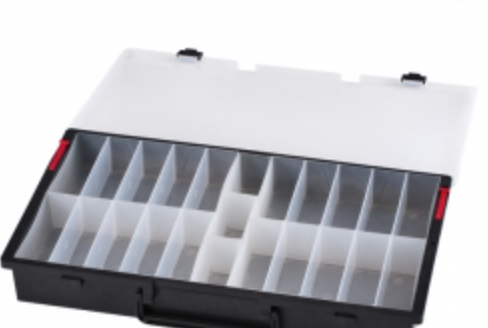 GT LINE AIBOX9.B1 Cassetto con coperchio di altezza 90 mm con diviso