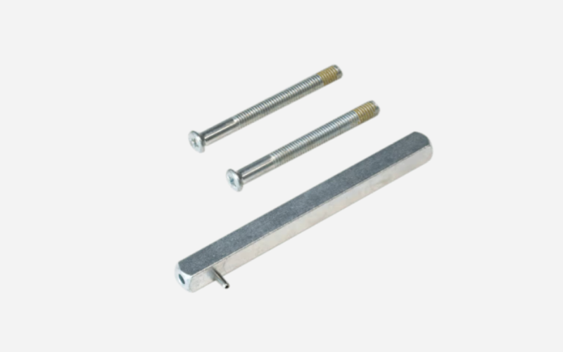 1120460856 2N Fortis Handle - Spindle with screws set, 8mm, 4