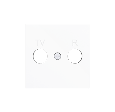 ZENNIO 8300048 TV-R/SAT socket for ZS55