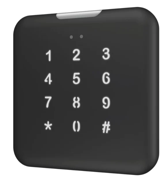ZENNIO ZVIIWOKA KNX code keyboard, black