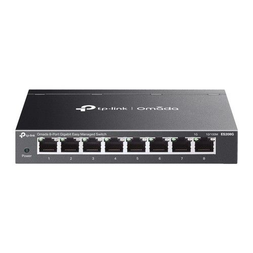 TP LINK ES208G OMADA 8PORT GIGABIT SWITCH - Switch