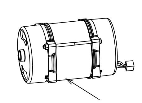 RIB IDR0085 R ELECTRIC MOTOR. IDRO 27 SUPER/39 65802040