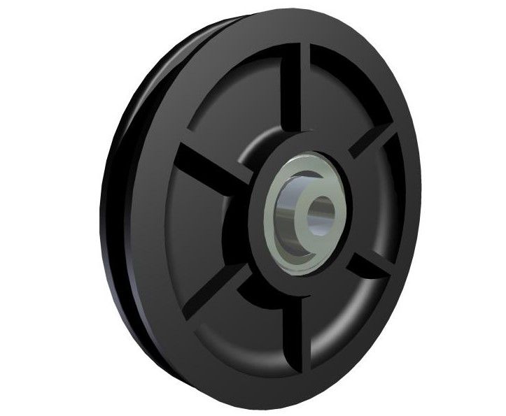 SOMMER 25458.1 Nylon pulley d=100 mm