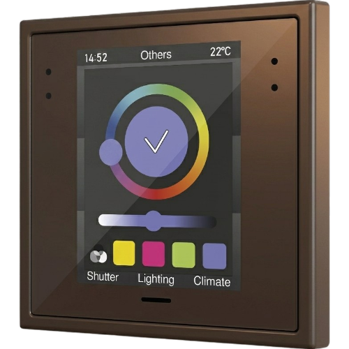 ZENNIO ZVIZ28M Z28. Capacitive touch panel (2.8 pollici display)