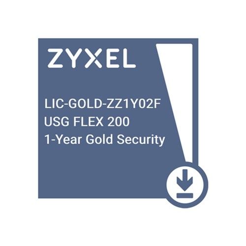 ZYXEL LIC-GOLD-ZZ1Y06F 1-YEAR ICARD GOLD SECURITY FLEX200