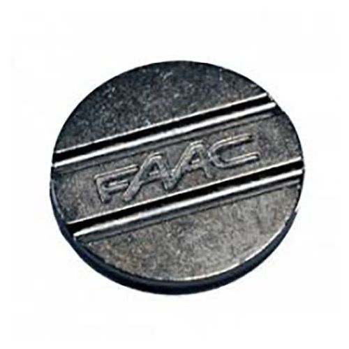 713305 GETTONE PERSONALIZZATO DIAMETRO 28MM LOGO FAAC NEW