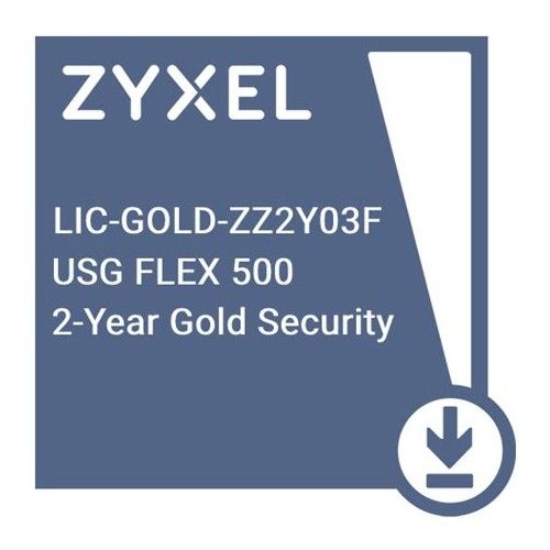 ZYXEL LIC-GOLD-ZZ2Y03F 2 ANNO ICARD GOLD USGFLEX500