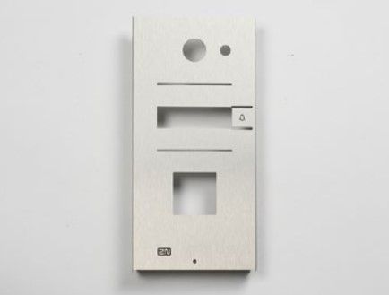 9137608 2N IP Vario metal cover 1 button version