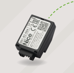 BIDIWIFI Pocket-sized programming interface, compatible with all Nice automations for gates and garage doors with Bus-T4 connector