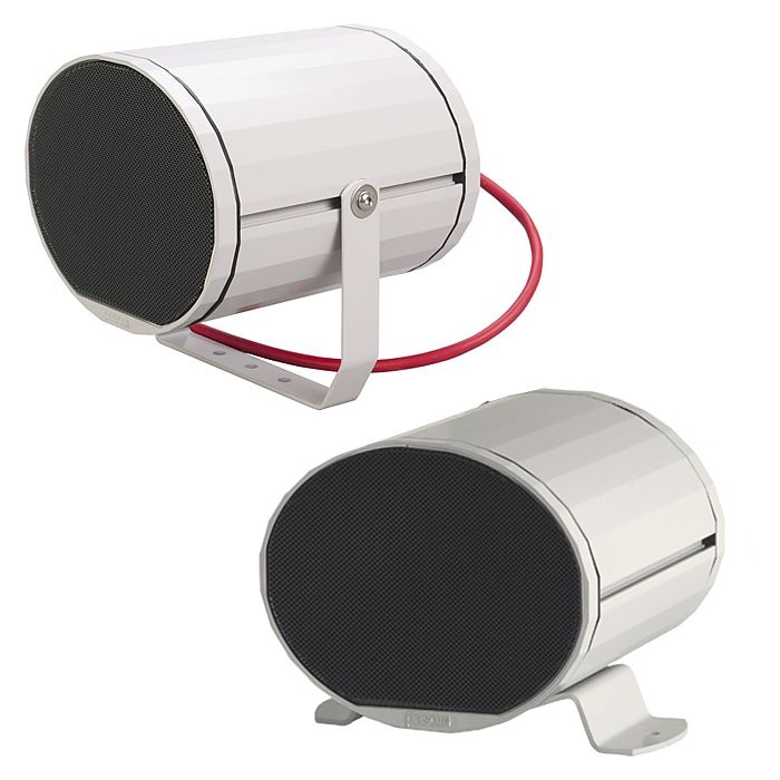 PASO C86/20-2EN Bi-directional projector, aluminium, 10+10 W, IP 65, EN 54-24
