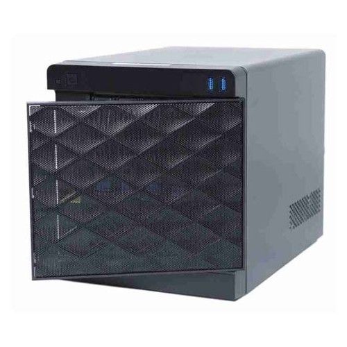 HANWHA QUBEI72MO4TB4MPGT1000 Mini Qube 4 Bay 4TB JBOD HDD con Intel T1000 GPU