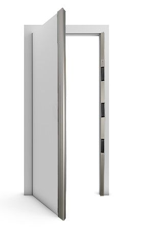 CDVI BO1200RN Profilo da 2500mm in alluminio con maniglia ed elettromagneti da 3x400Kg con sensore di stato