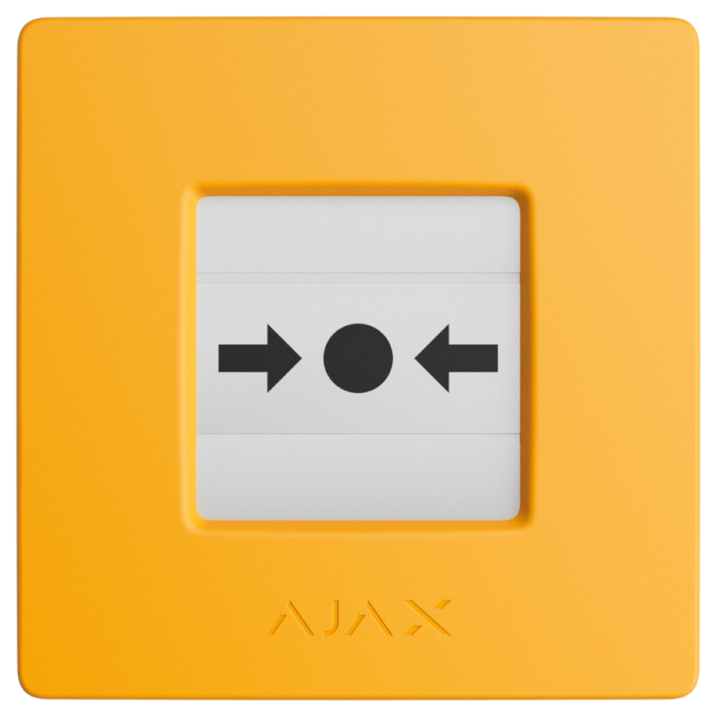 AJAX 87651 Manual Call Point (Yellow) (8EU) ASP yellow