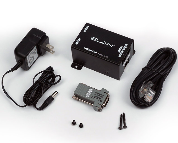 ELAN HWEB100 Integrazione hardware Serialbrick, da seriale a Ethernet