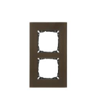 LINGG-JANKE 86353 RAHMEN3-GLU glass cover frame  3 gang, umbra