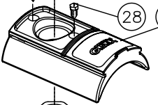 GIBIDI P9AX91650 CYLINDER HOLDER IN PA66 BL 12