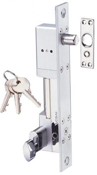 CDVI DX500C Fail Secure electroplunger at 12/24Vdc with European cylinder