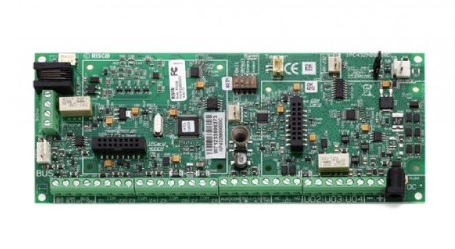 RISCO RP432M00000E Centrale LightSYS Ver E, solo PCB, con PSTN