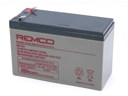 REMCO RM 9-12W HR 12V/9Ah battery