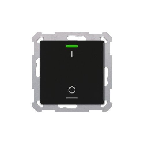 MDT RF-TAL55T106.01S RF KNX+ Taster Light 55 1T, Secure, , +T, nero op.