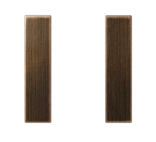 JUNG ME2501TSAAT Key covers for sensor 1 channel F50- mod. LS990- antique brass
