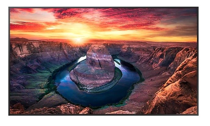 HANWHA LH55QMBEBGCXEN 4K UHD 55 pollici LED Monitor