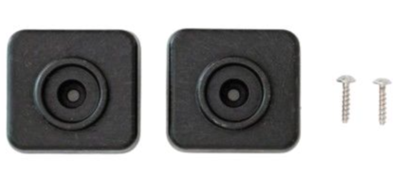 GT LINE KIN.1032 Coppia piedini di supporto neri per 5140