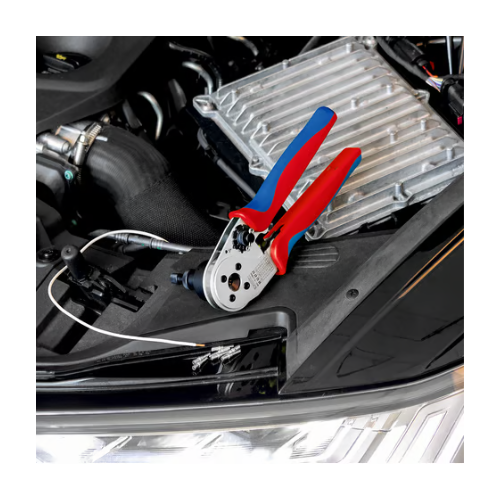 KNIPEX 97 52 67 DT Crimpatrice a 4 punzoni per contatti D