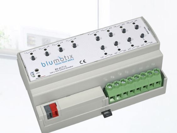 BLUMOTIX BX-ACT12 12-channel KNX load actuator (16A)