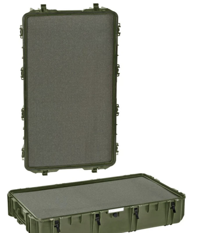 GT LINE 10840.G D2 108 cm long suitcase, double depth, green co