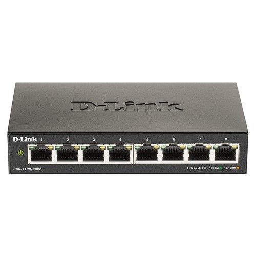D-LINK DGS-1100-08V2 8-PORT GIGABIT SMART