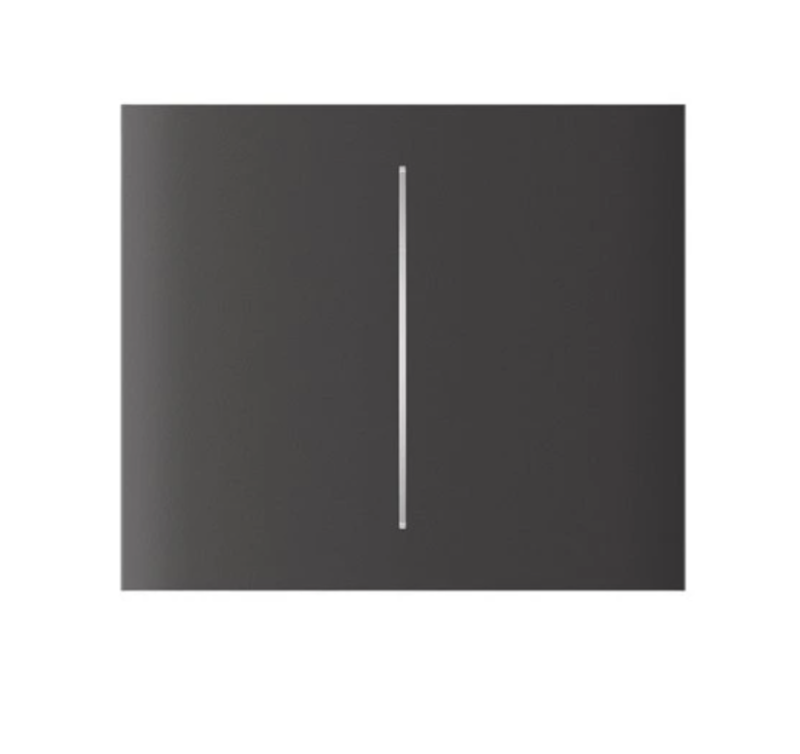 AJAX 83446 CenterButton (2-gang) vertical [55] ASP grey