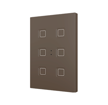 ZENNIO ZVITRXL6M RGB XL 6 key. PC-ABS capacitive button - 6
