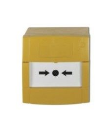 ARITECH INCENDIO DMN700Y Avvisatore di allarme a rottura vetro di colore giallo