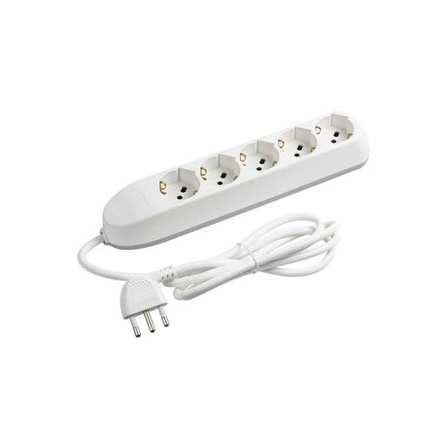 BTICINO BT-3685D Multimedia outlet 5 schuko/bipasso white
