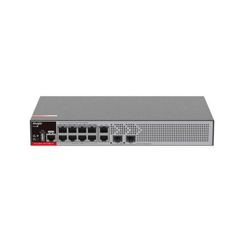 RUIJIE RG-S2915-10GT2MS-P-L 10 x 10/100/1000Base-T copper ports with auto-nego