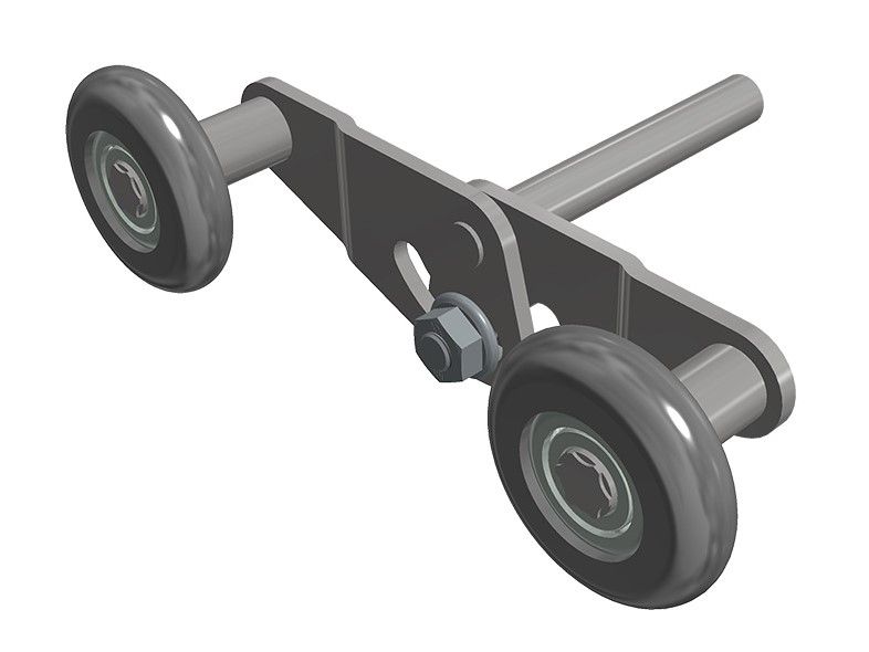 SOMMER 250167 Residential duplex rollers 46/11/83.5 mm