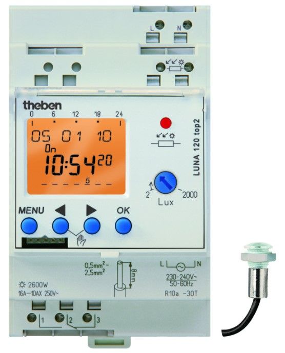THEBEN 1200100 LU 120 TOP2 INT.CREP+INT.CLOCK DGT 1CAN