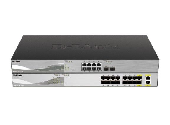 D-LINK DXS-1100-10TS 16 PORT SWITCH INCLUDING 12X10G