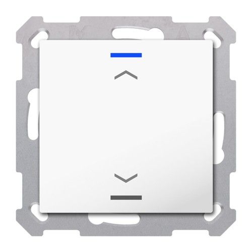 MDT RF-TAL55T102.A1S RF KNX+ Taster Light 55 1T, Secure, +T, b.brill.