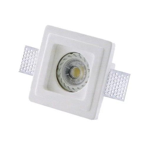 LEDCO GE1010 FARETTO GESSO QUADRATO GU10