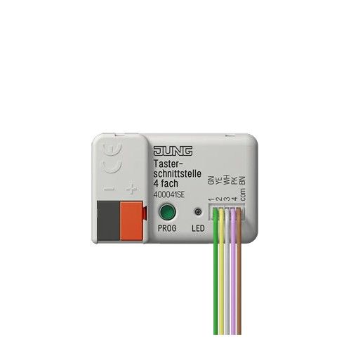 JUNG 400041SE Interfaccia tasti da incasso KNX a 4 ingressi