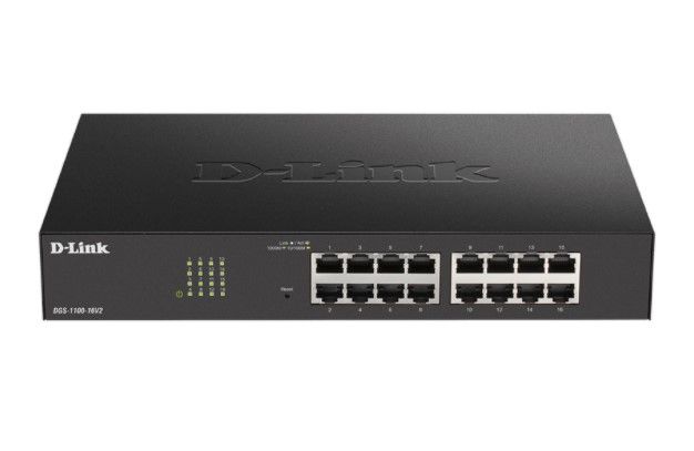 D-LINK DGS-1100-16 16-PORT 10/100/1000MBPS EASYSMART S
