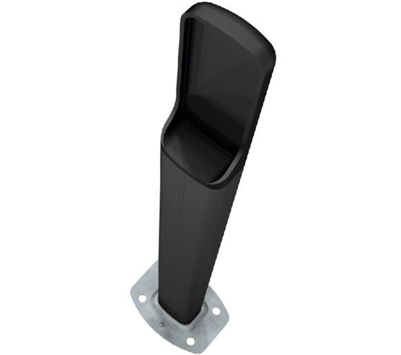 CAME 001DIR-CGP PROLUNGA COLONNINA IN PVC RAL 9006