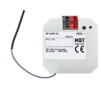 MDT RF-LK001.02 RF-LK001.02: KNX RF+ line coupler, recessed