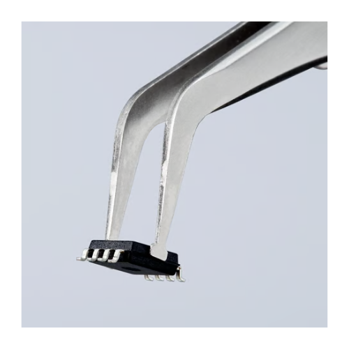 KNIPEX 92 01 01 Pinzetta SMD di precisione acciaio inox