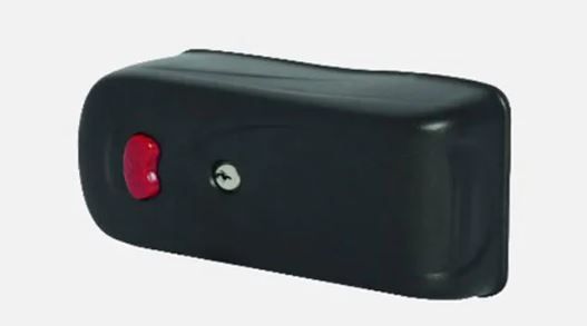 DOMOTIME GLEKIGB CISA Electric lock for iron gates, with key cylinder and button