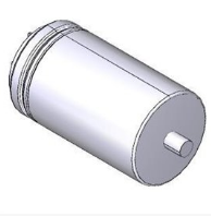 CAME SPARE PARTS 119RIR287 16 µF CAPACITOR WITH CABLES