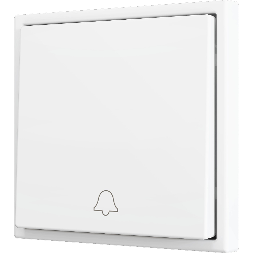ZENNIO ZS701PB1DMW ZS70. Simple Soft push button for 1 binary input 7